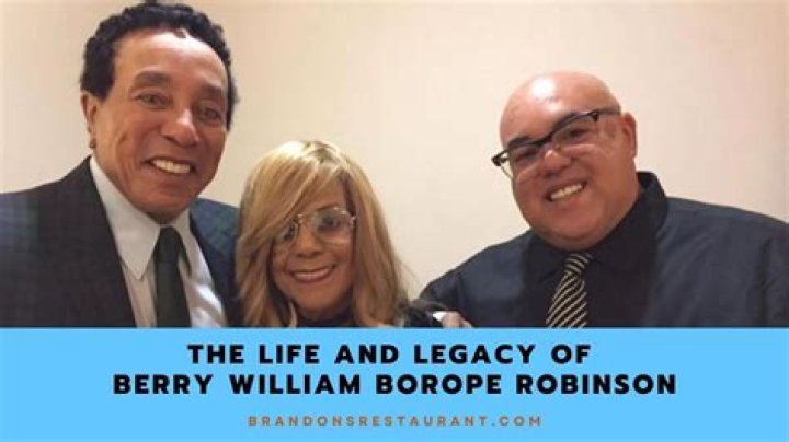 Berry William Borope Robinson: A Detailed Exploration of His Life and Achievements