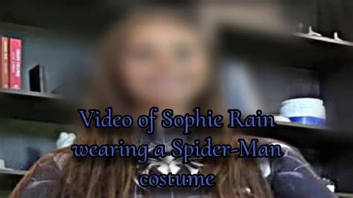 Sophie Rains Spider-Man Video: Exclusive Clips & Reactions